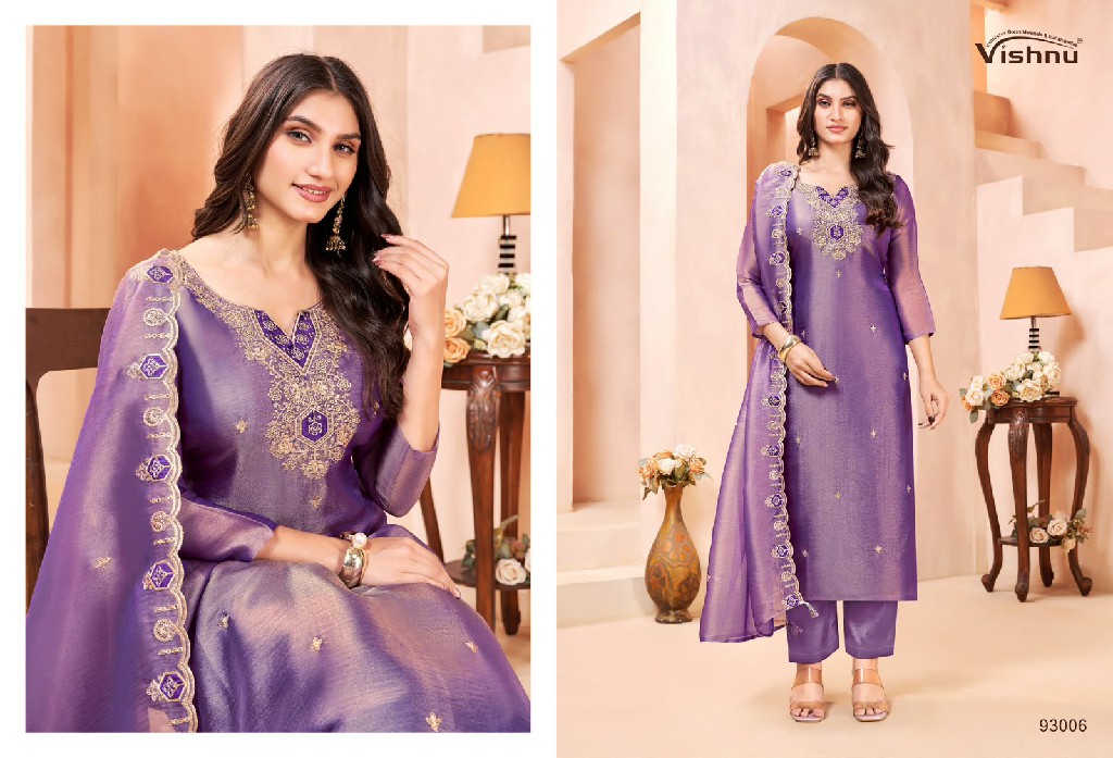 VISHNU SUMAIYA WHOLESALE GABANA SILK FASHIONABLE UNSTITCH SALWAR SUITS EXPORTER