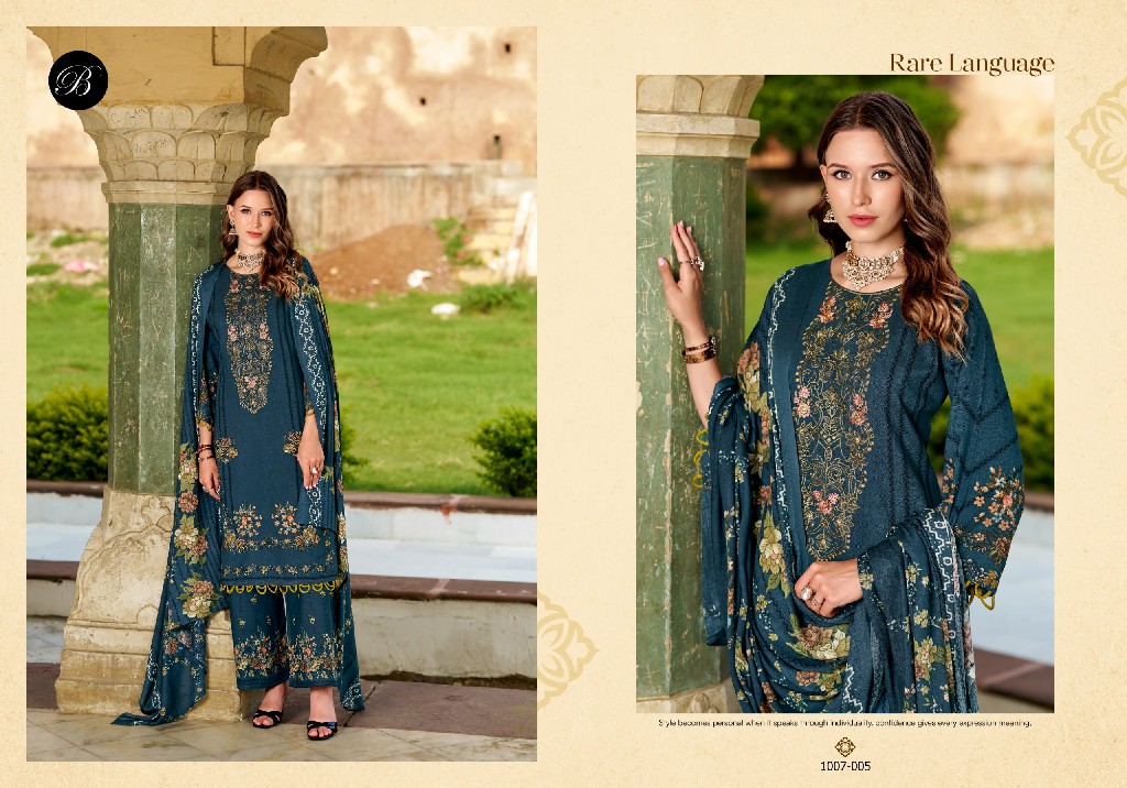 BELLIZA DILKHUSH VOL 6 WHOLESALE VISCOSE RAYON EXCLUSIVE DESIGN UNSTITCH SALWAR SUITS EXPORTER