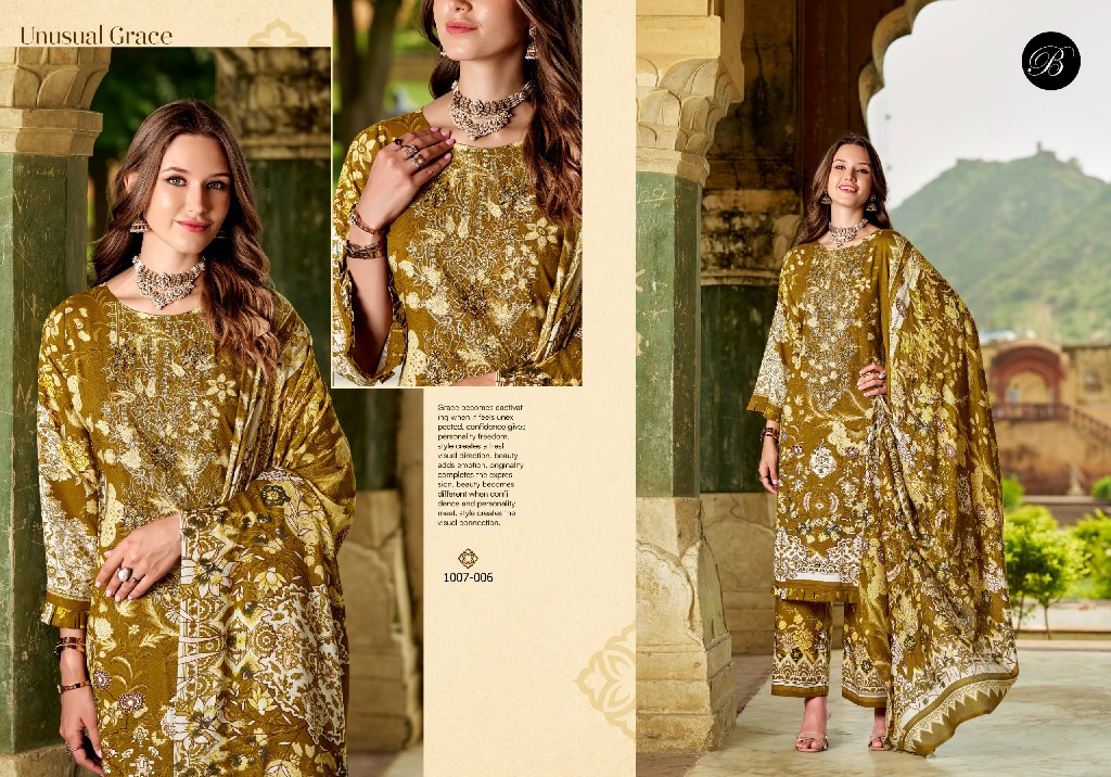 BELLIZA DILKHUSH VOL 6 WHOLESALE VISCOSE RAYON EXCLUSIVE DESIGN UNSTITCH SALWAR SUITS EXPORTER