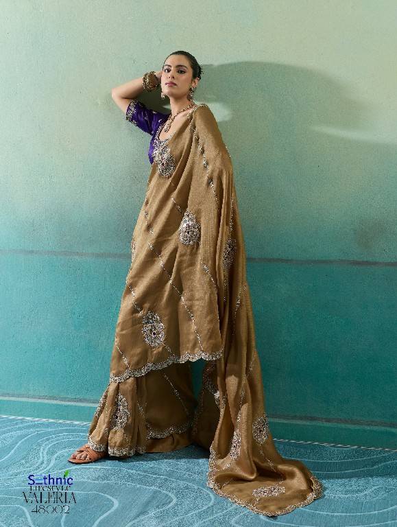 SETHNIC LIFESTYLE VALERIA ROYALE WHOLESALE LUXURIOUS DESIGNER WEAR INDIAN SAREES FOR WOMEN ONLINE