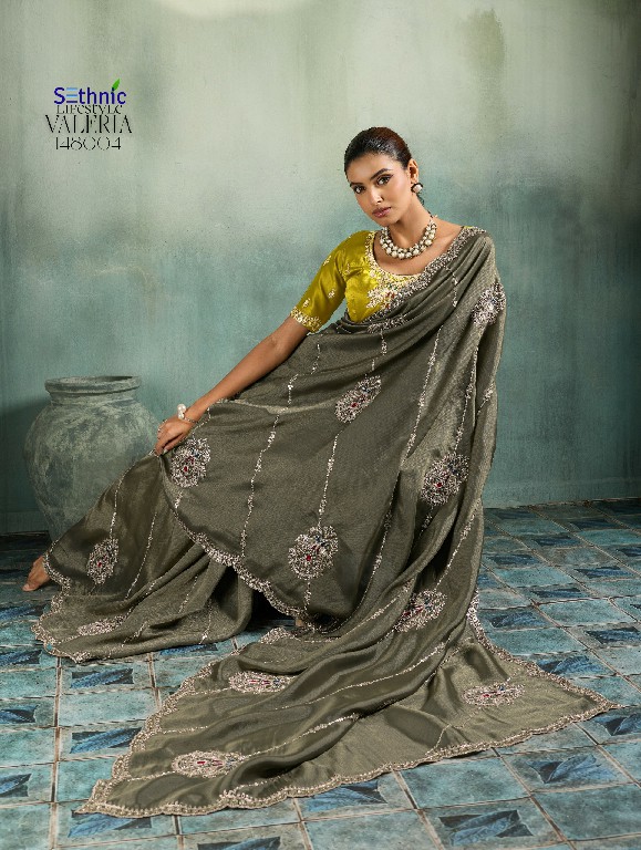 SETHNIC LIFESTYLE VALERIA ROYALE WHOLESALE LUXURIOUS DESIGNER WEAR INDIAN SAREES FOR WOMEN ONLINE