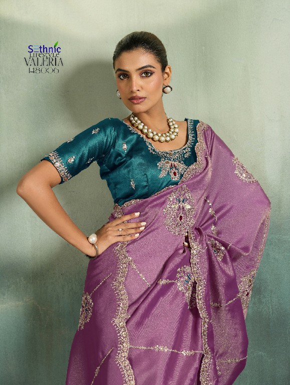 SETHNIC LIFESTYLE VALERIA ROYALE WHOLESALE LUXURIOUS DESIGNER WEAR INDIAN SAREES FOR WOMEN ONLINE