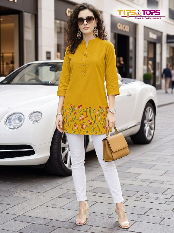 TIPS AND TOPS POLO VOL 2 WHOLESALE READYMADE HEAVY RAYON FANCY WESTERN SHORT KURTIS FOR WOMEN ONLINE