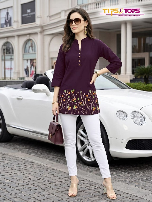 TIPS AND TOPS POLO VOL 2 WHOLESALE READYMADE HEAVY RAYON FANCY WESTERN SHORT KURTIS FOR WOMEN ONLINE