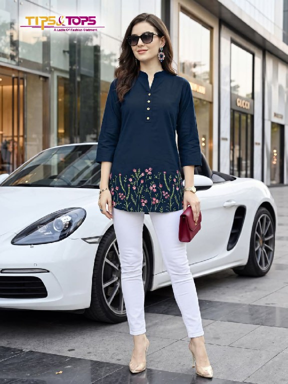 TIPS AND TOPS POLO VOL 2 WHOLESALE READYMADE HEAVY RAYON FANCY WESTERN SHORT KURTIS FOR WOMEN ONLINE