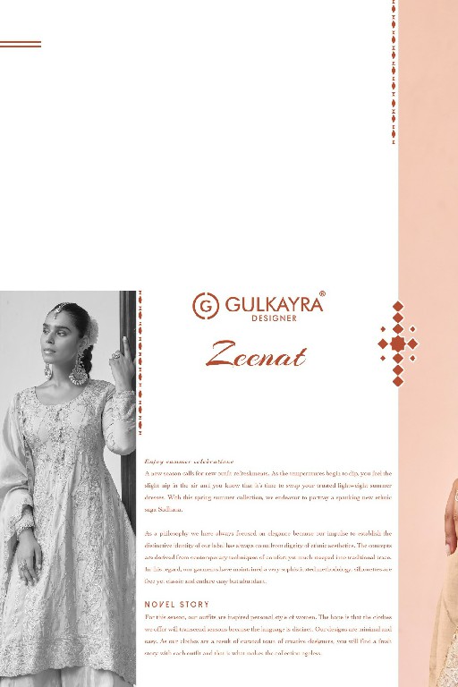 ZEENAT BY GULKAYRA DESIGNER WHOLESALE READYMADE REAL SIMAR SILK PARTY WEAR 3 PCS SUITS EXPORTER