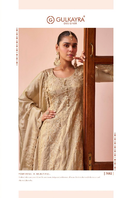 ZEENAT BY GULKAYRA DESIGNER WHOLESALE READYMADE REAL SIMAR SILK PARTY WEAR 3 PCS SUITS EXPORTER