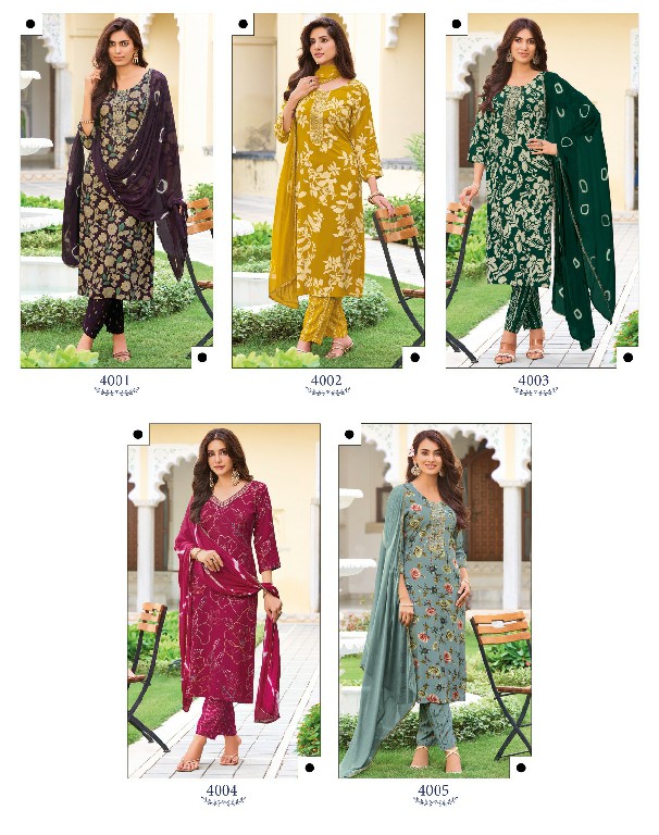 RADHIKA LIFESTYLE SIYA VOL 4 WHOLESALE READYMADE CLASSIC RAYON BIG SIZE 3 PCS SUITS FOR WOMEN ONLINE
