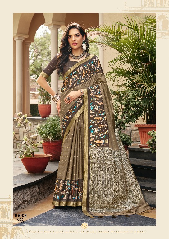 SHVETANBAR SIRUMUGAI SILK WHOLESALE SOFT SILK KALAMKARI AMAZING INDIAN SAREES FOR WOMEN ONLINE