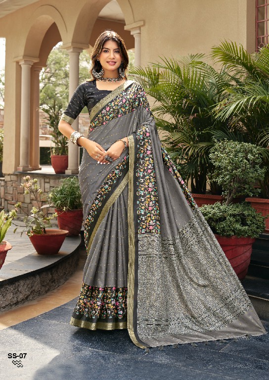 SHVETANBAR SIRUMUGAI SILK WHOLESALE SOFT SILK KALAMKARI AMAZING INDIAN SAREES FOR WOMEN ONLINE