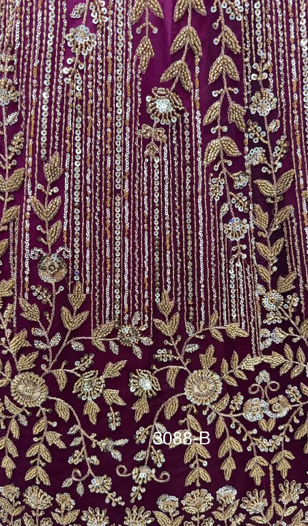 TEXTILEDEAL D.NO 3088 WHOLESALE PREMIUM NET DESIGNER PARTY WEAR LEHENGA CHOLI FOR WOMEN EXPORTER