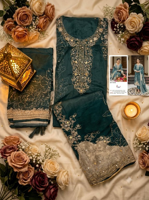 SHREE FABS D.NO KT-338J TO 338N WHOLESALE VISCOSE MUSLIN ELEGANT UNSTITCH SALWAR SUITS SUPPLIER