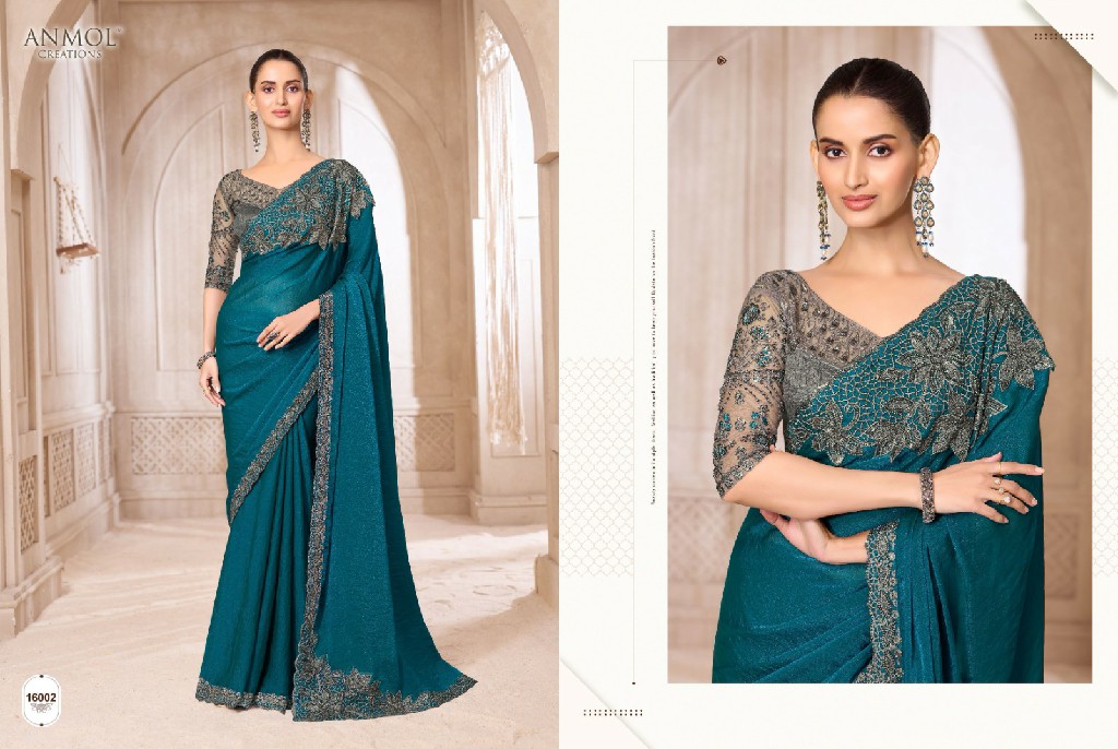ANMOL CREATIONS ELEGANCE VOL 21 WHOLESALE STYLISH PARTY WEAR INDIAN SAREES FOR WOMEN ONLINE