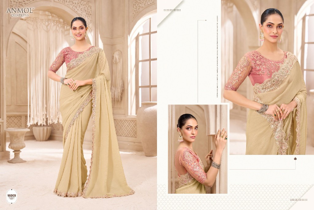 ANMOL CREATIONS ELEGANCE VOL 21 WHOLESALE STYLISH PARTY WEAR INDIAN SAREES FOR WOMEN ONLINE