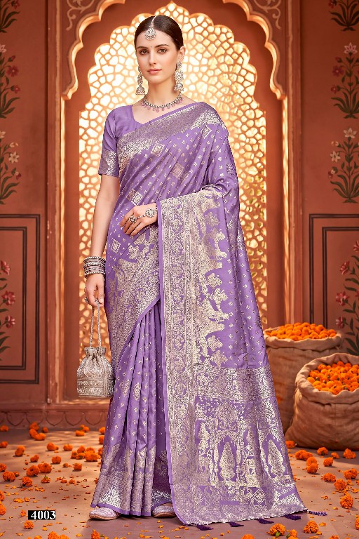 SAROJ GEETA SILK VOL 4 WHOLESALE PURE SILK ATTRACTIVE INDIAN SAREES FOR WOMEN SUPPLIER