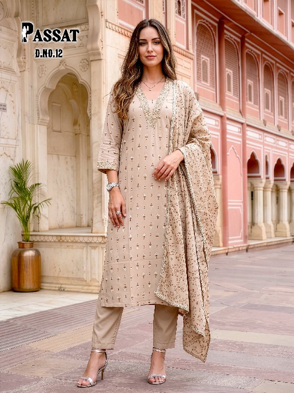 TEXTILEDEAL PASSAT VOL 1 WHOLESALE READYMADE ROMAN FOIL PRINT BIG SIZE BEST DESIGN 3 PCS SUITS EXPORTER