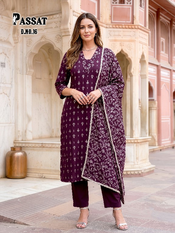 TEXTILEDEAL PASSAT VOL 1 WHOLESALE READYMADE ROMAN FOIL PRINT BIG SIZE BEST DESIGN 3 PCS SUITS EXPORTER