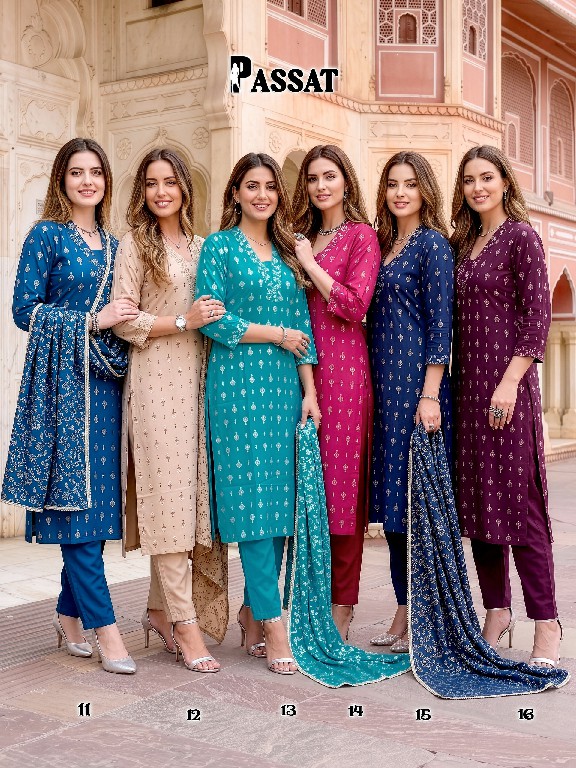 TEXTILEDEAL PASSAT VOL 1 WHOLESALE READYMADE ROMAN FOIL PRINT BIG SIZE BEST DESIGN 3 PCS SUITS EXPORTER
