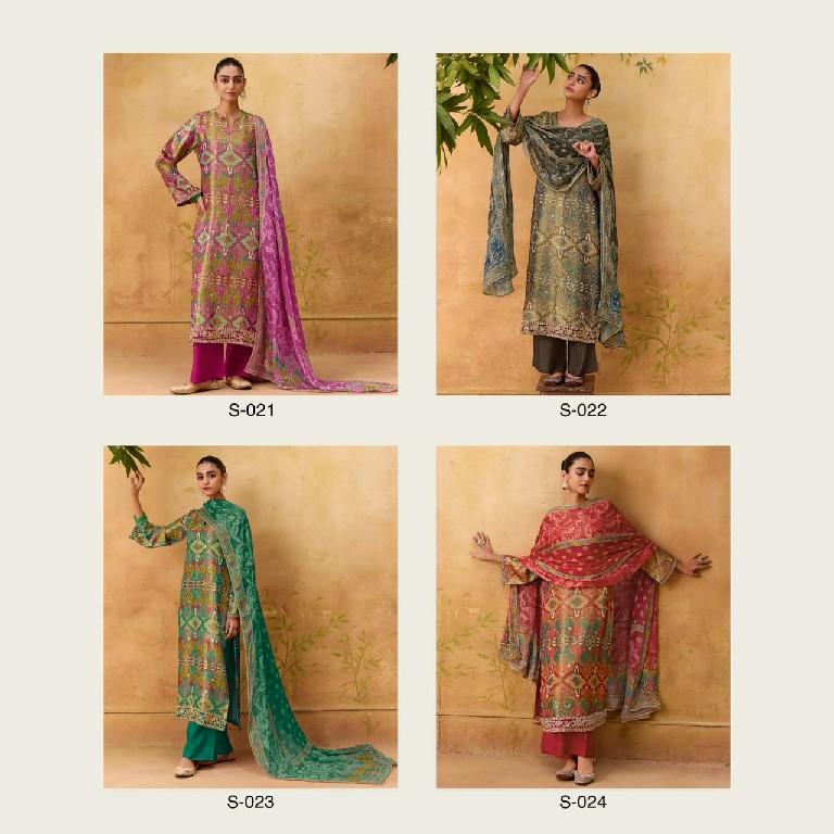 KIMORA SOHNI ROYAL WHOLESALE PURE KANJIVARAM WEAVING ETHNIC LOOK UNSTITCH SALWAR SUITS FOR EXPORT
