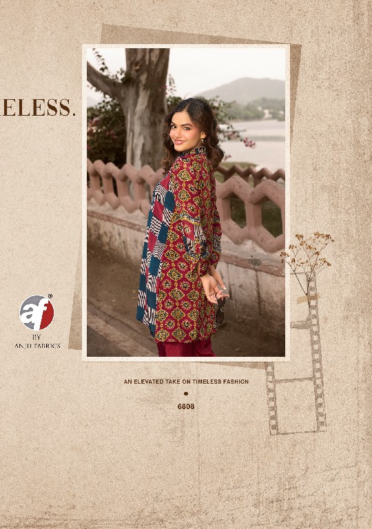 ANJU FAB FUSION VOL 6 WHOLESALE READYMADE NATURAL CREPE DESIGNER CORD SET FOR EXPORT