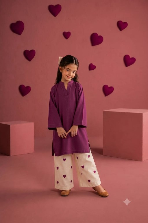 WONDER WOMAN D.NO K-2001 COLOR WHOLESALE READYMADE PURE RAYON SUPER ELEGANCE COMBO CORD SET FOR KIDS ONLINE