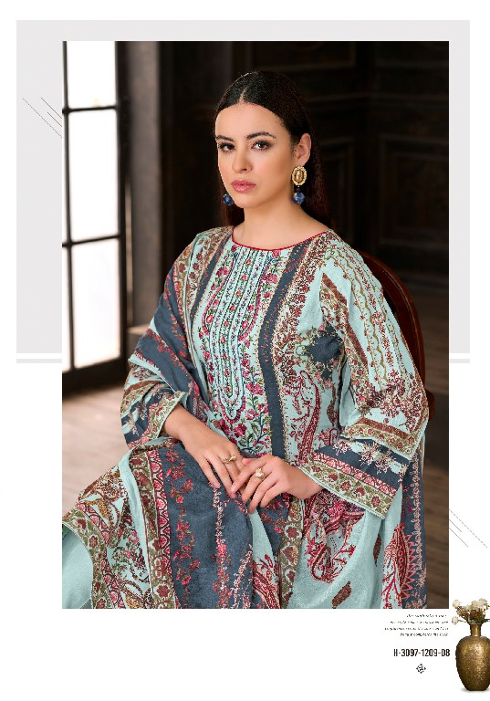 ALOK SUIT RIHAANA VOL 24 WHOLESALE CAMBRIC COTTON PAKISTANI PRINT WITH WORK UNSTITCH SALWAR SUITS SUPPLIER