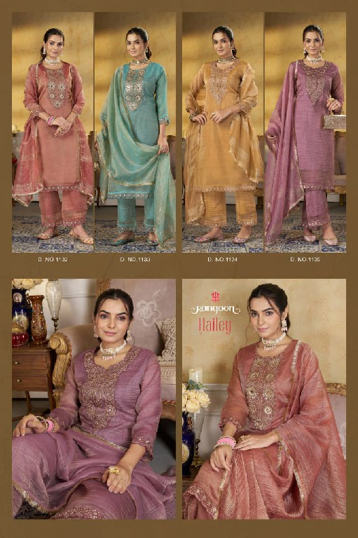 RANGOON HAILEY WHOLESALE READYMADE SALSA HEAVY WORK EXCLUSIVELY TRENDING 3 PCS SUITS SUPPLIER