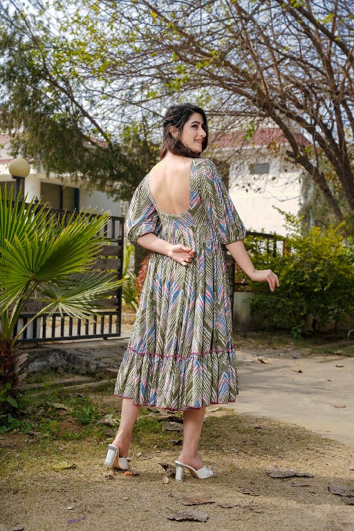 PURPLE CREATION CLORA VOL 2 WHOLESALE READYMADE HEAVY RAYON BIG SIZE FULL FLAIR ONE PEACE DRESS FOR WOMEN SUPPLIER