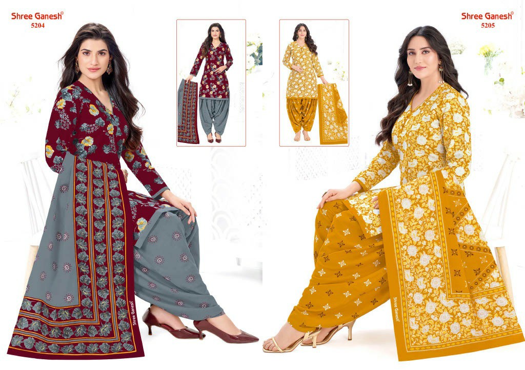 SHREE GANESH HANSIKA VOL 32 WHOLESALE COTTON PRINTED REGULAR WEAR DRESS MATERIAL SUPPLIER