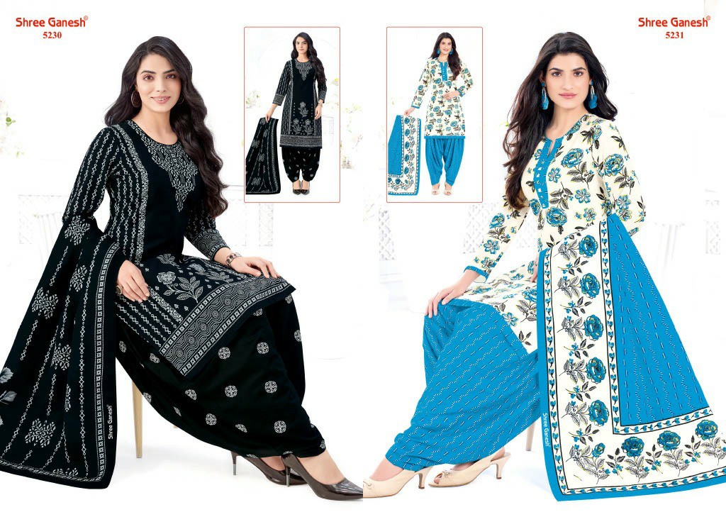 SHREE GANESH HANSIKA VOL 32 WHOLESALE COTTON PRINTED REGULAR WEAR DRESS MATERIAL SUPPLIER