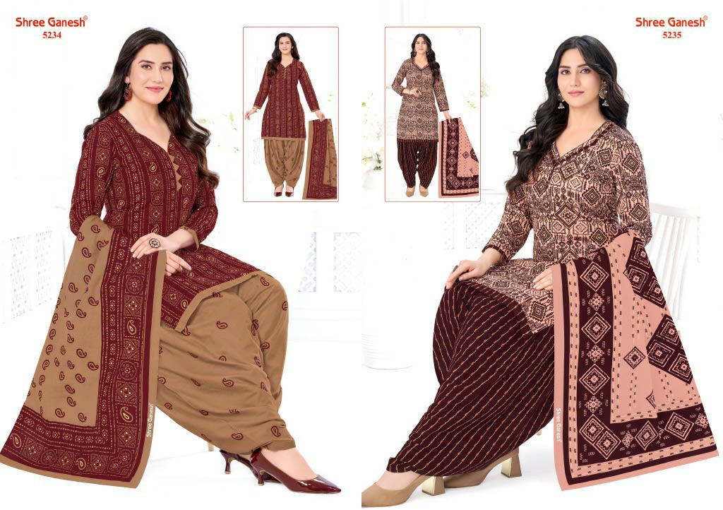 SHREE GANESH HANSIKA VOL 32 WHOLESALE COTTON PRINTED REGULAR WEAR DRESS MATERIAL SUPPLIER