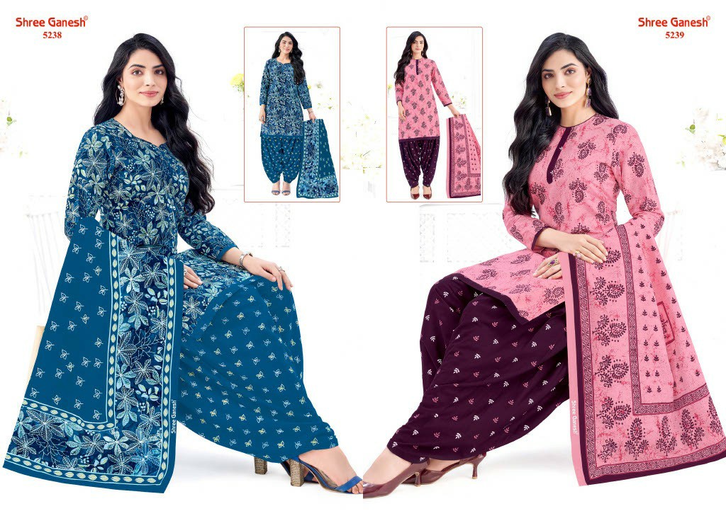 SHREE GANESH HANSIKA VOL 32 WHOLESALE COTTON PRINTED REGULAR WEAR DRESS MATERIAL SUPPLIER