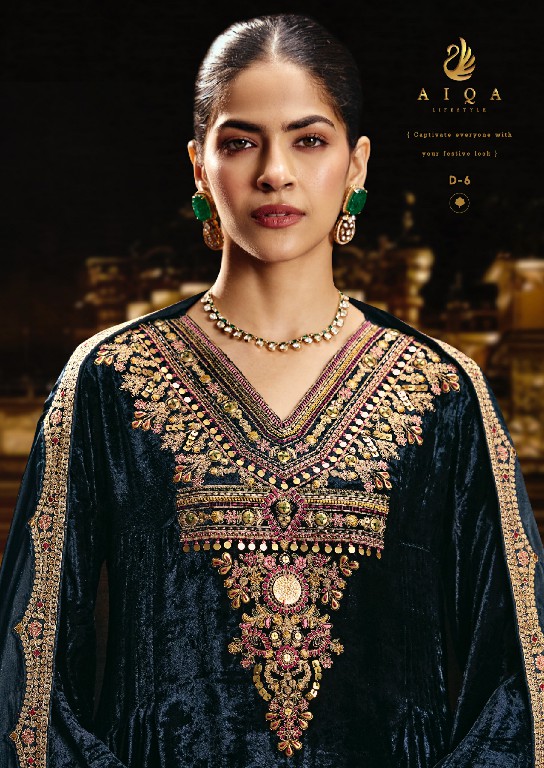 AIQA SABR WHOLESALE PURE VISCOSE VELVET WINTER SPECIAL UNSTITCH SALWAR SUITS EXPORTER