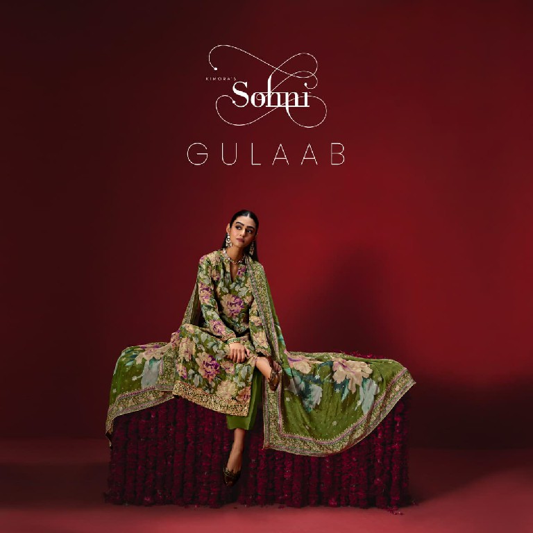 KIMORA SOHNI GULAAB WHOLESALE PURE KANJIVARAM WEAVING FESTIVE LOOK UNSTITCH SALWAR SUITS FOR EXPORT