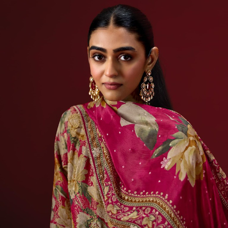 KIMORA SOHNI GULAAB WHOLESALE PURE KANJIVARAM WEAVING FESTIVE LOOK UNSTITCH SALWAR SUITS FOR EXPORT