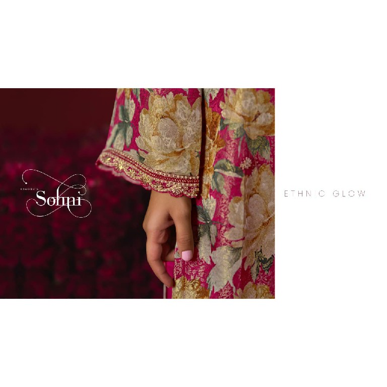 KIMORA SOHNI GULAAB WHOLESALE PURE KANJIVARAM WEAVING FESTIVE LOOK UNSTITCH SALWAR SUITS FOR EXPORT
