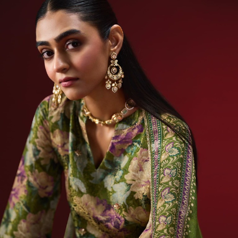 KIMORA SOHNI GULAAB WHOLESALE PURE KANJIVARAM WEAVING FESTIVE LOOK UNSTITCH SALWAR SUITS FOR EXPORT