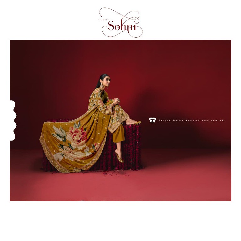 KIMORA SOHNI GULAAB WHOLESALE PURE KANJIVARAM WEAVING FESTIVE LOOK UNSTITCH SALWAR SUITS FOR EXPORT