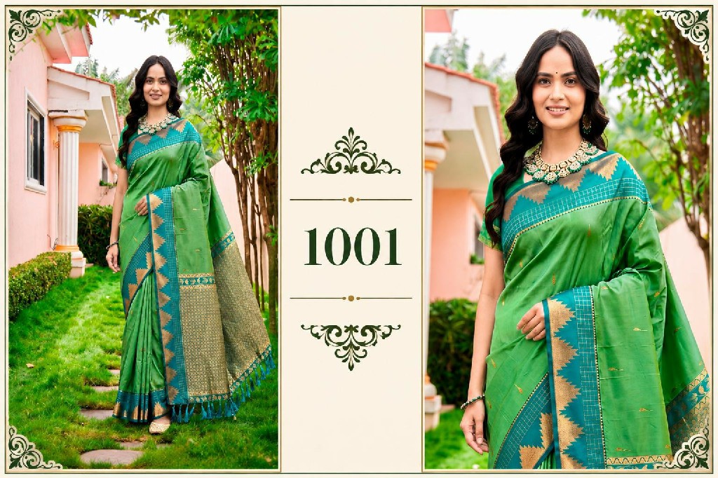 BUNAWAT LICHI SILK WHOLESALE SILK FESTIVE WEAR INDIAN SAREES FOR WOMEN EXPORTER