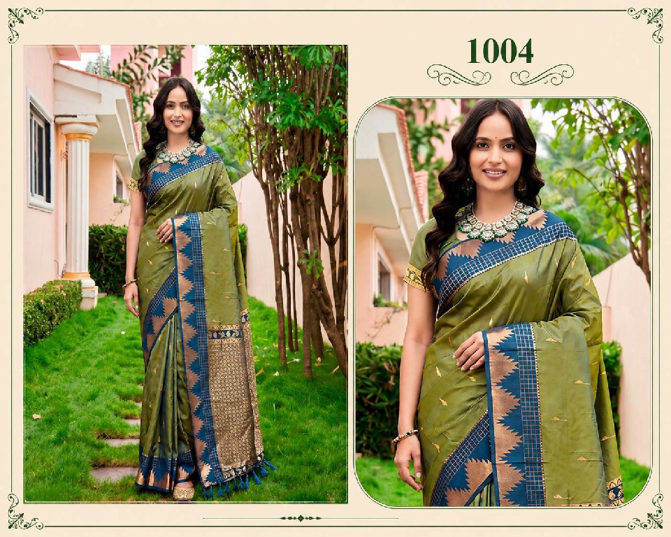 BUNAWAT LICHI SILK WHOLESALE SILK FESTIVE WEAR INDIAN SAREES FOR WOMEN EXPORTER