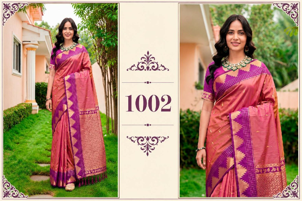 BUNAWAT LICHI SILK WHOLESALE SILK FESTIVE WEAR INDIAN SAREES FOR WOMEN EXPORTER