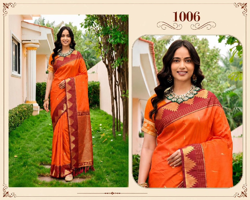BUNAWAT LICHI SILK WHOLESALE SILK FESTIVE WEAR INDIAN SAREES FOR WOMEN EXPORTER