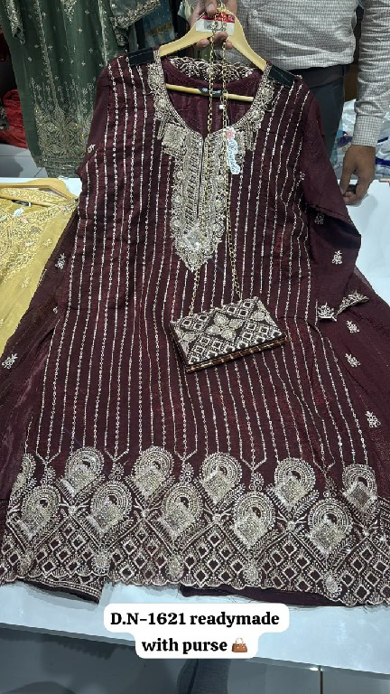 RAMSHA D.NO 1621-1622-1623 WHOLESALE READYMADE GEORGETTE PAKISTANI PLAZZO STYLE 3 PCS SUITS SUPPLIER