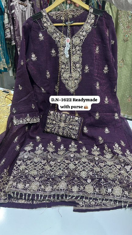 RAMSHA D.NO 1621-1622-1623 WHOLESALE READYMADE GEORGETTE PAKISTANI PLAZZO STYLE 3 PCS SUITS SUPPLIER