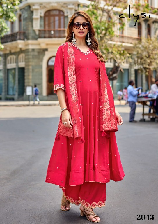 CLYSI ZAFIRA WHOLESALE READYMADE MUSLIN WITH WORK CLASSIC TRENDY 3 PCS SUITS EXPORTER