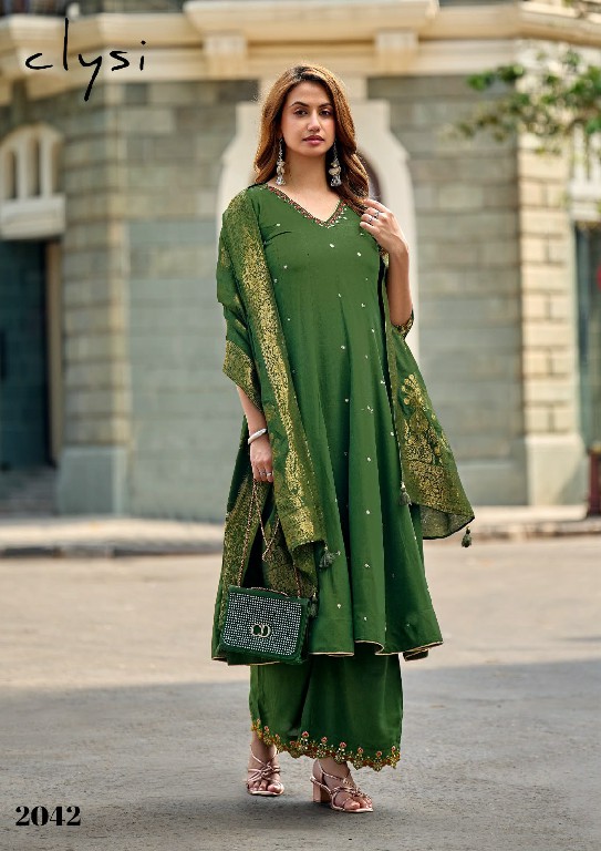CLYSI ZAFIRA WHOLESALE READYMADE MUSLIN WITH WORK CLASSIC TRENDY 3 PCS SUITS EXPORTER