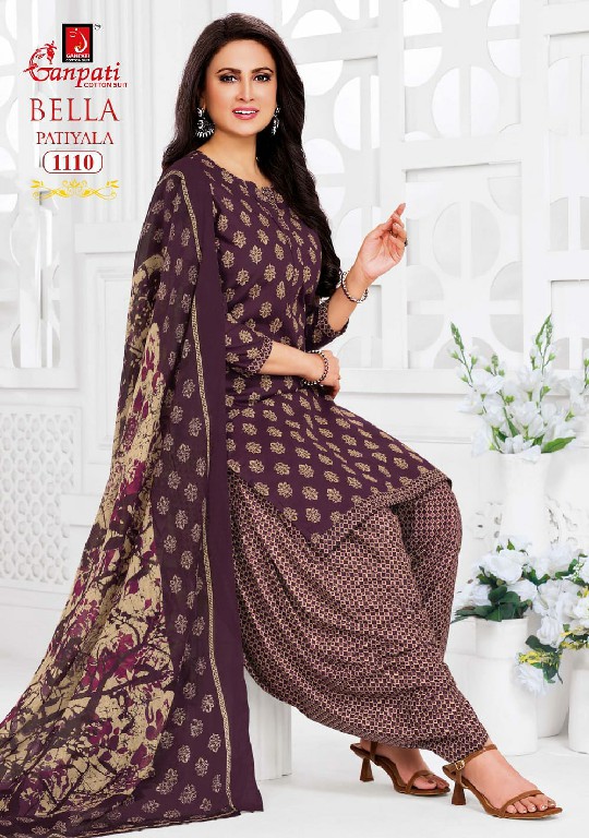 GANPATI BELLA PATIYALA VOL 11 WHOLESALE READYMADE COTTON DAILY WEAR 3 PCS SUITS EXPORTER
