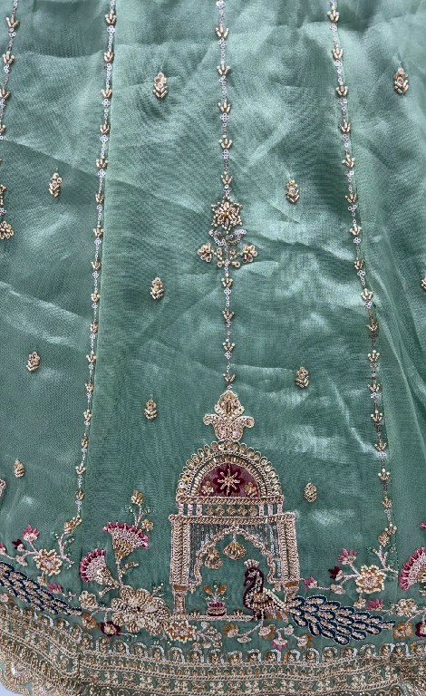 ANJANI ART BRIDAL LEHENGA D.NO 3092 WHOLESALE CHANDNIA SILK INDIAN WEDDING WEAR LEHENGA CHOLI FOR BRIDES EXPORTER