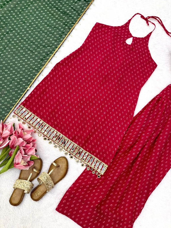 TEXTILEDEAL D.NO KD 1648 WHOLESALE READYMADE FAUX GEORGETTE DESIGNER TOP FARSHI SALWAR WITH DUPATTA SUPPLIER