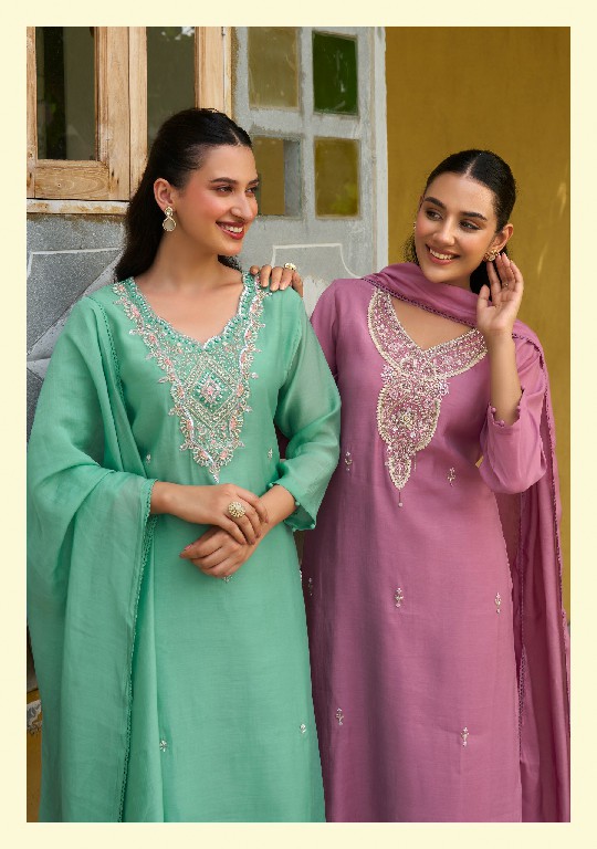ANJU FAB MAYRA VOL 9 WHOLESALE READYMADE PURE MUL CHANDERI ETHNIC WEAR 3 PCS SUITS EXPORTER